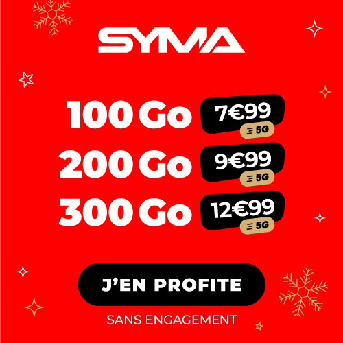 Forfait Syma Mobile noel