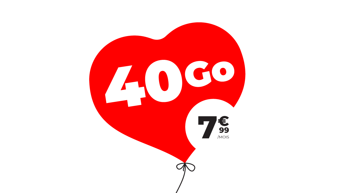 Forfait Le sept 40 Go Syma Mobile