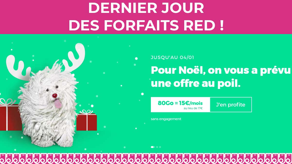TIC-TAC, nouveau compte à rebours pour les forfaits mobiles en promo de RED by SFR !
