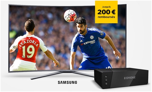 SFR : Offrez-vous une TV Samsung pour toute souscription à une offre Box