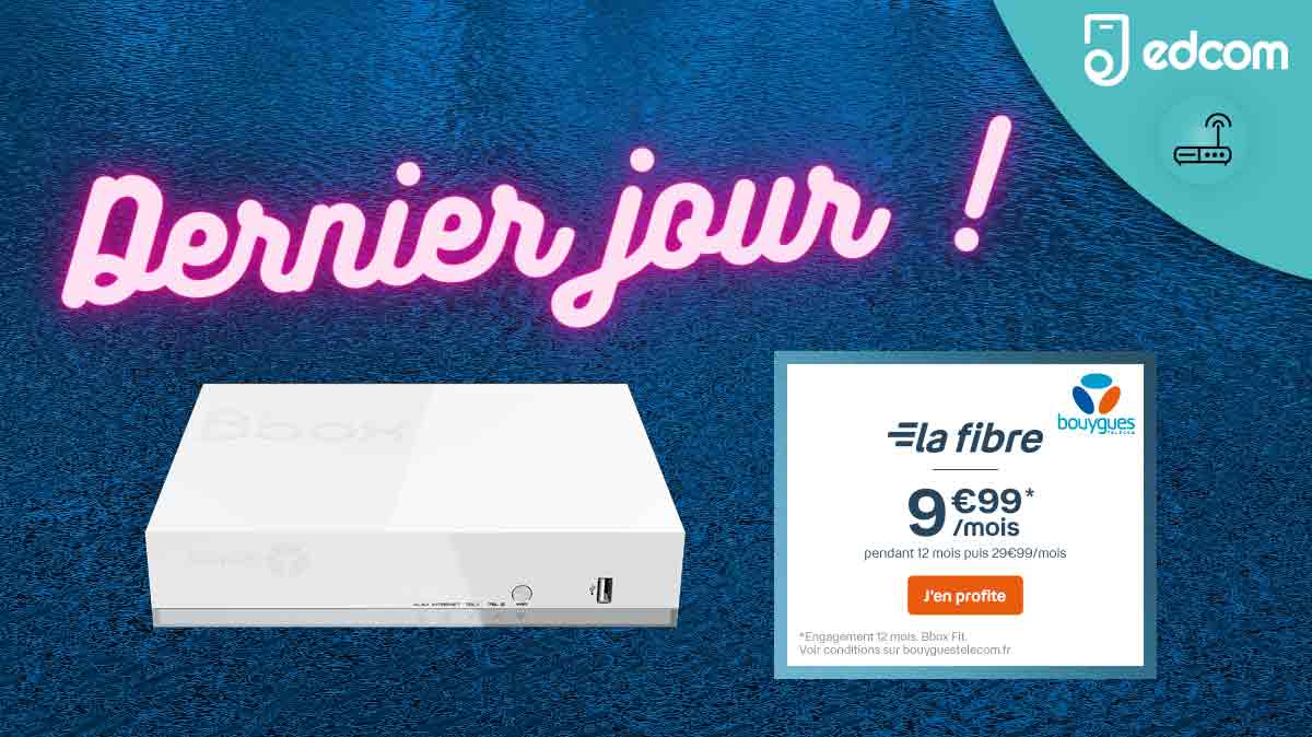 Tic-Tac, dernier jour de la Box série FIT à 9,99€ de Bouygues Telecom