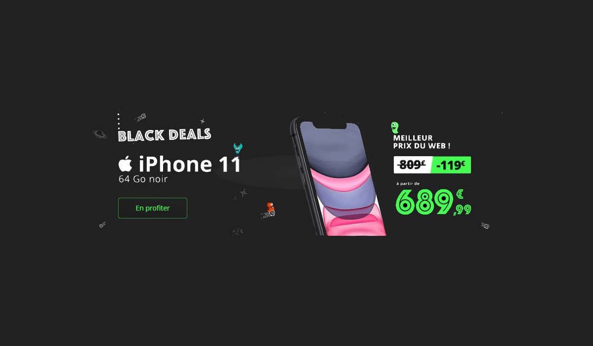 Top affaire ! L'iPhone 11 à 689,99€ chez Rakuten pour le Black Friday