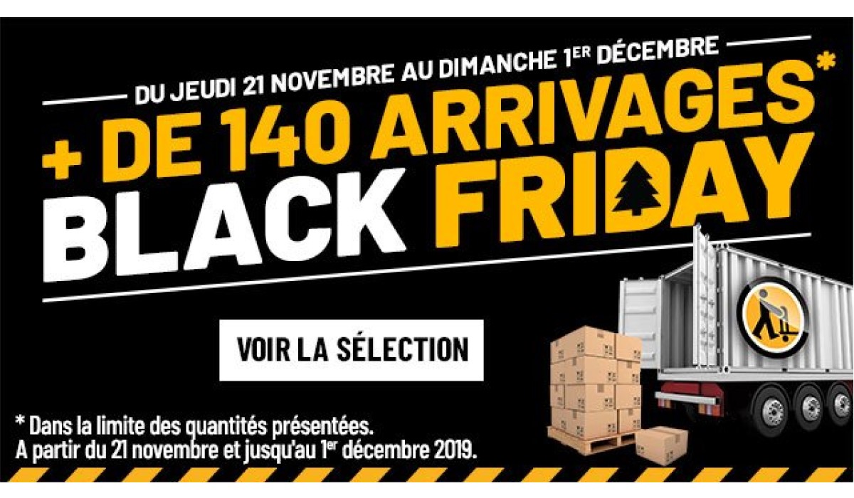 Top départ pour le Black Friday chez Electro Dépôt