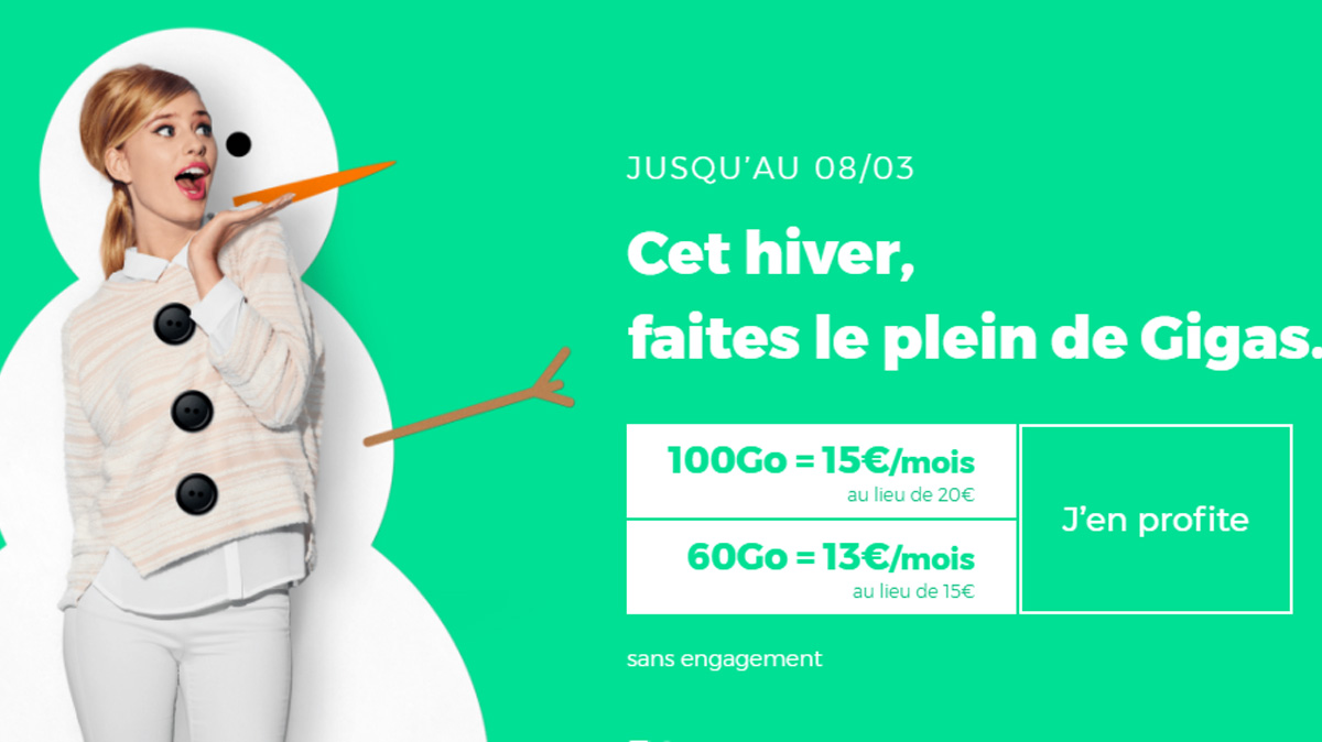 Trois nouvelles promos forfaits mobiles RED by SFR dès 5€ par mois