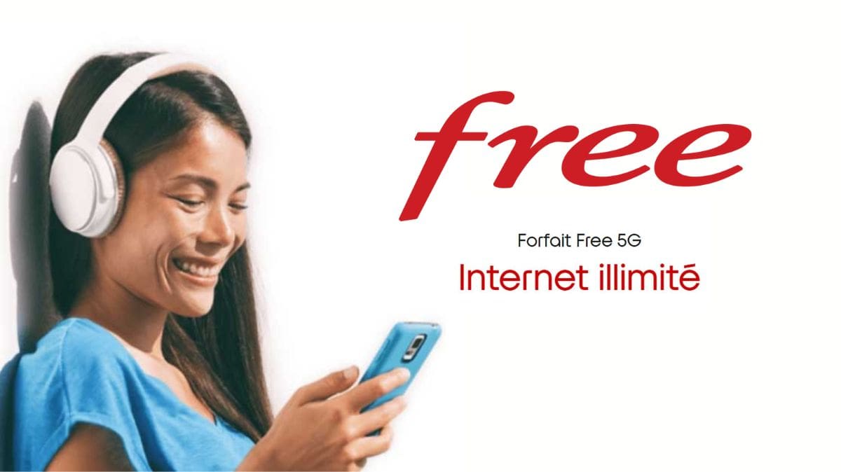 Un forfait 5G avec data illimitée à moins de 10 € par mois, c'est possible et c'est seulement chez Free !