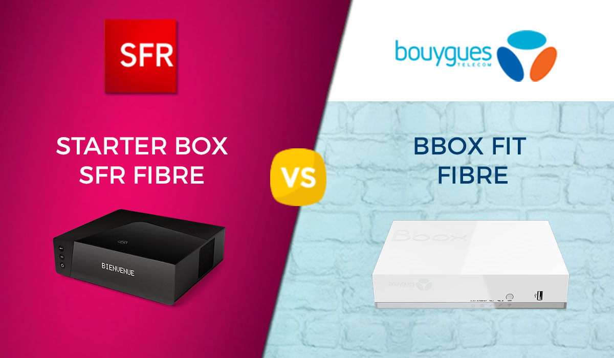 Une box internet fibre à 15€ qui choisir entre Bouygues Telecom et SFR