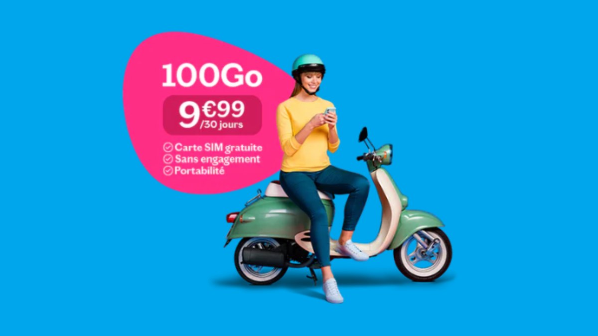 Offre exceptionnelle à ne pas rater : un forfait mobile 100Go à seulement 9.99€ sur le réseau Orange
