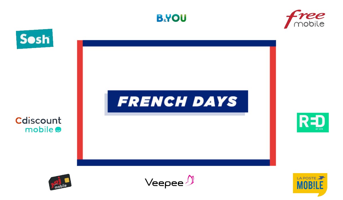 french days avec logos des opérateurs mobiles