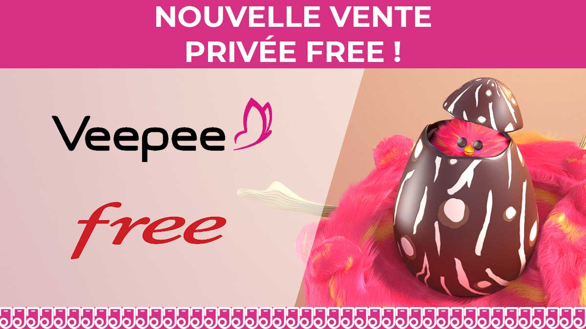 Vente privée Free mobile chez Veepee jusqu'au mardi 20 avril 2021 avec un smartphone offert !