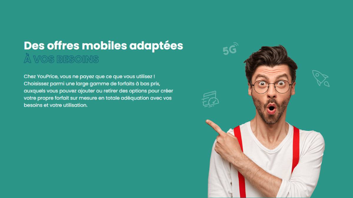 Bon plan : Votre forfait illimité dès 4.99€ sur le réseau Orange ou SFR avec les offres de Noël de YouPrice