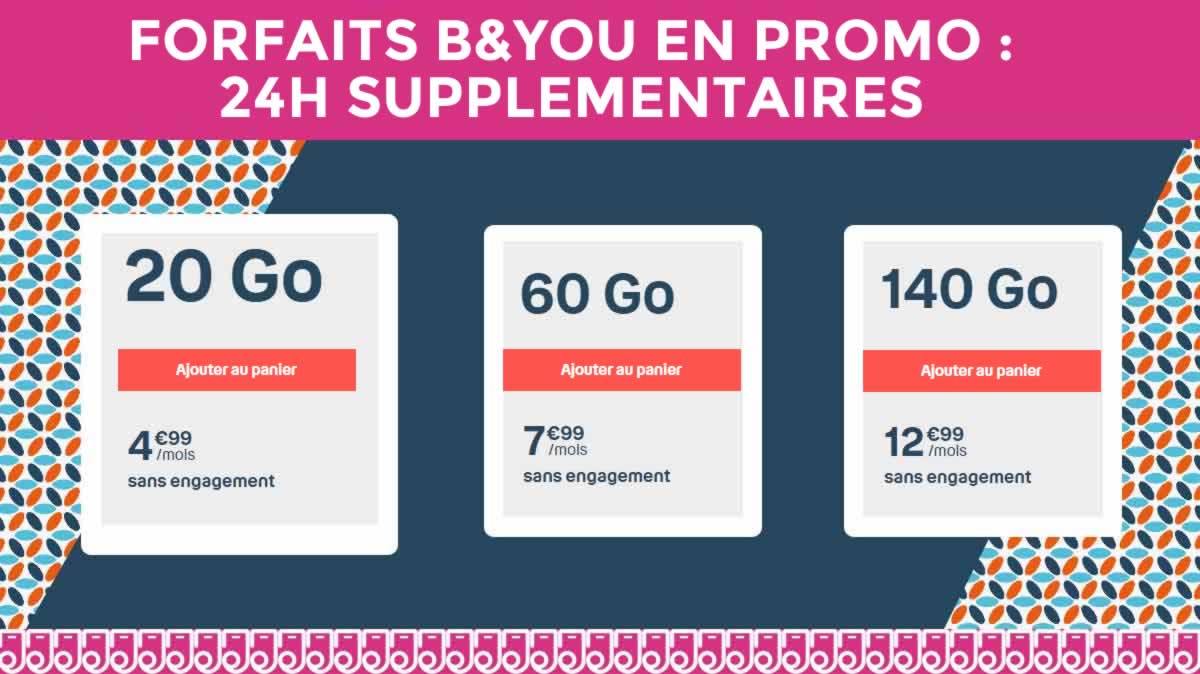 Vous pourrez craquer encore jusqu'à ce soir sur les promos Very B&You !