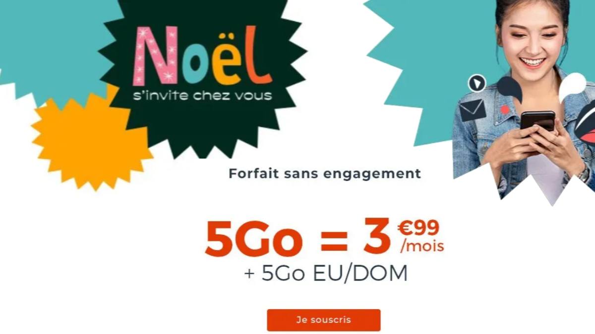 Wouah ! Cdiscount Mobile dévoile par surprise un  forfait illimité à seulement 3.99€ par mois