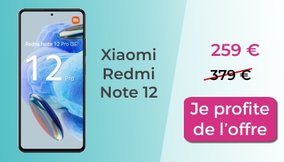 Xiaomi Redmi Note 12 sur Rakuten
