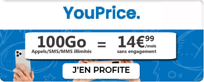 Forfait Le first 100 Go de YouPrice