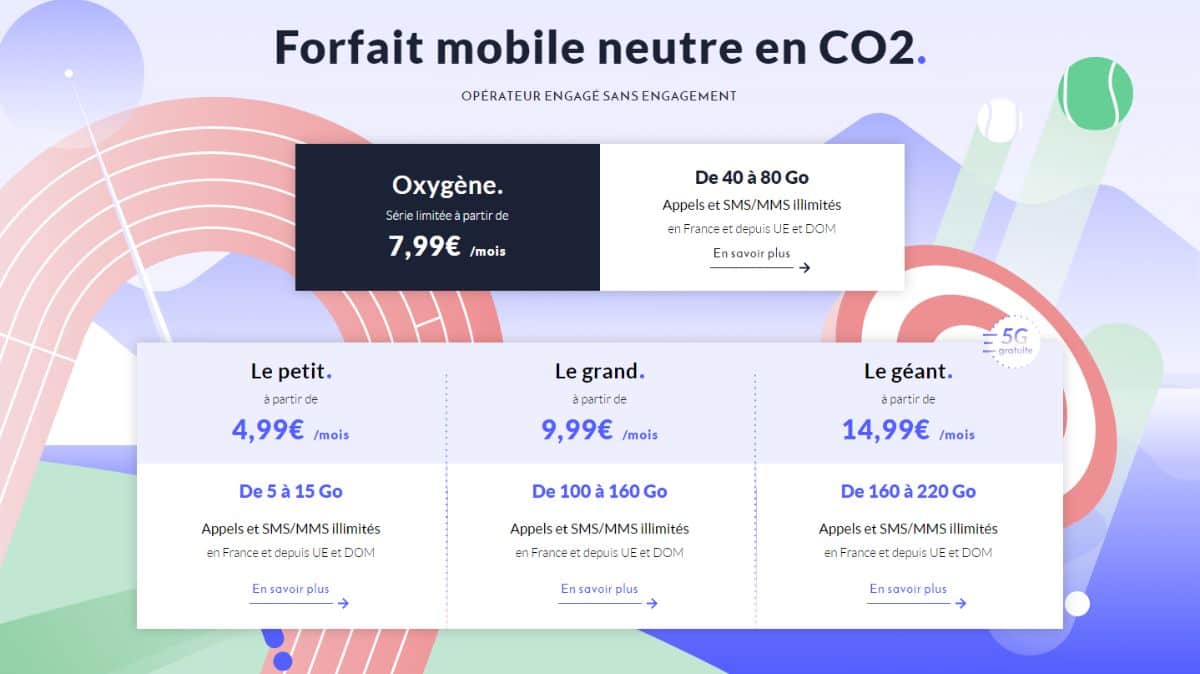 Zoom sur les forfaits du moment chez Prixtel, l'opérateur qui casse les prix tout en préservant la planète !