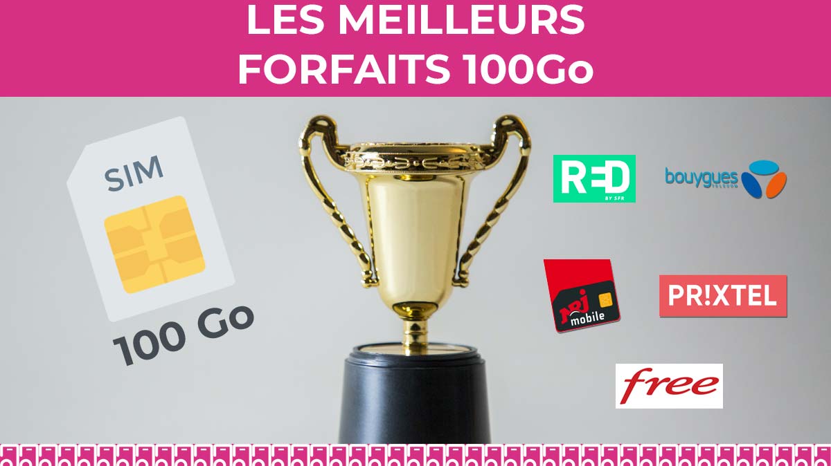Découvrez les meilleurs forfaits mobiles avec 100Go de 4G !