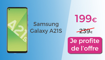 a 21s samsung moins de 200 euros