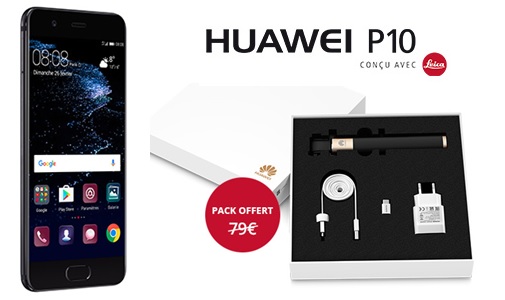 Free Mobile : un pack de 4 accessoires offert pour l'achat d'un Huawei P10