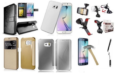 Accessoires pour Smartphones pas chers (étui, protection écran, chargeur, carte SD, casque VR...)
