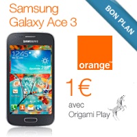 Bon plan Smartphone 4G : Le Galaxy Ace 3 en promotion chez Orange !
