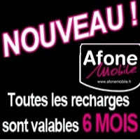 Afone Mobile lance des cartes prépayées valables 6 mois