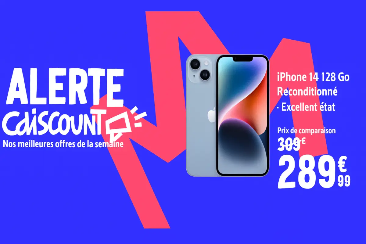 promo iPhone 14 recondtionne cdiscount