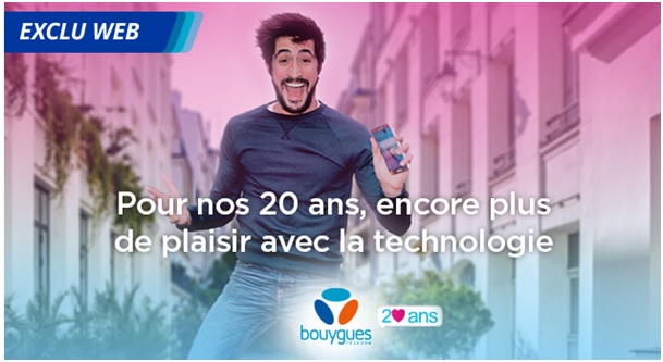 Bouygues Telecom, Bbox, B&You : Retour sur les offres spéciales anniversaire #20ans