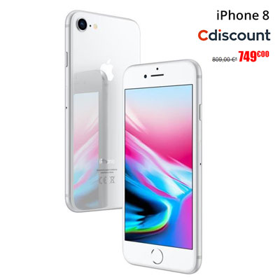 Bon Plan : L'iPhone 8 à 749 euros chez Cdiscount !