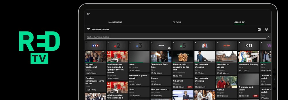 L'application RED TV