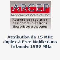 Réseau 4G : L’ARCEP attribue des nouvelles fréquences dans la bande 1800Mhz à Free Mobile