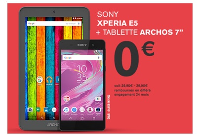 Cadeau de noël : un smartphone et une tablette offerts avec un forfait La Poste Mobile