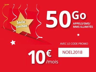 Dernière journée pour saisir l'offre Auchan Telecom 50Go à 10€