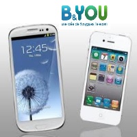 Baisse du prix de l'iPhone 4S et du Samsung Galaxy S3 chez B&You