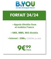 B&You lance un illimité à moins de 10 € par mois...Qui dit mieux ?