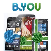 Baisse de prix sur une sélection de smartphone chez B&You !