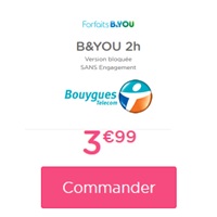 Avez-vous pensé au forfait bloqué 2H SMS/MMS B&You à 3.99€ pour votre enfant à Noël ?