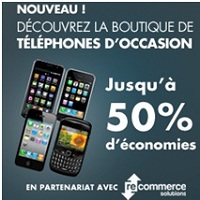 Des mobiles d'occasion disponibles à la vente chez B&You