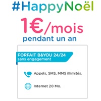 Abonnés Bouygues Telecom : Offrez à vos proches un forfait illimité à 1€ par mois !