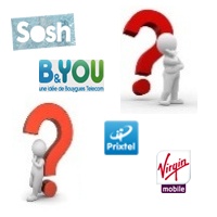 Sosh, Virgin Mobile, B&You, Prixtel : Quel forfait illimité à moins de 10 euros choisir ?
