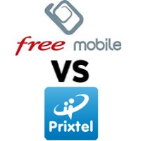 Battle entre le forfait 2h sms illimités de Free Mobile et Prixtel