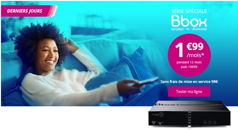 Bouygues Telecom : Faites des économies avec les séries spéciales BBOX + forfait B&You (dès 1.99 euros)