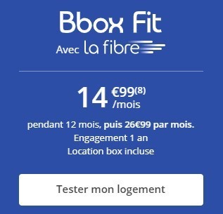 BBOX Fit FIbre de Bouygues Telecom