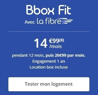 BBOX Fit Fibre à 15?