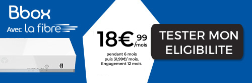 Bbox Fit à prix promo pendant 6 mois