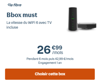 promo fibre bouygues Telecom
