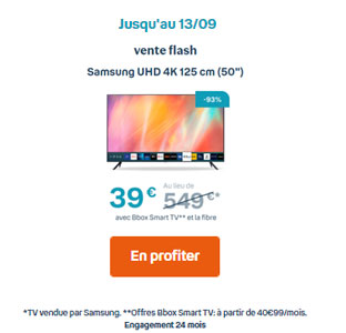 BBOX Smart TV Samsung