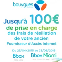Bbox Internet : La remise jusqu’à 100€ sur vos frais de résiliation est de retour chez Bouygues !