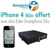 Votre iPhone 4 offert avec une offre Ideo Bouygues Télécom