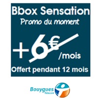 Bouygues Telecom Internet : Derniers jours pour profiter de la Bbox Sensation à 19.99€ pendant 12 mois !