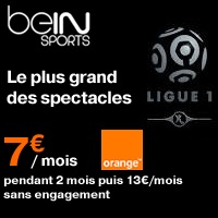 beIN Sports en promo chez Orange à l’occasion de la reprise de la Ligue 1 !